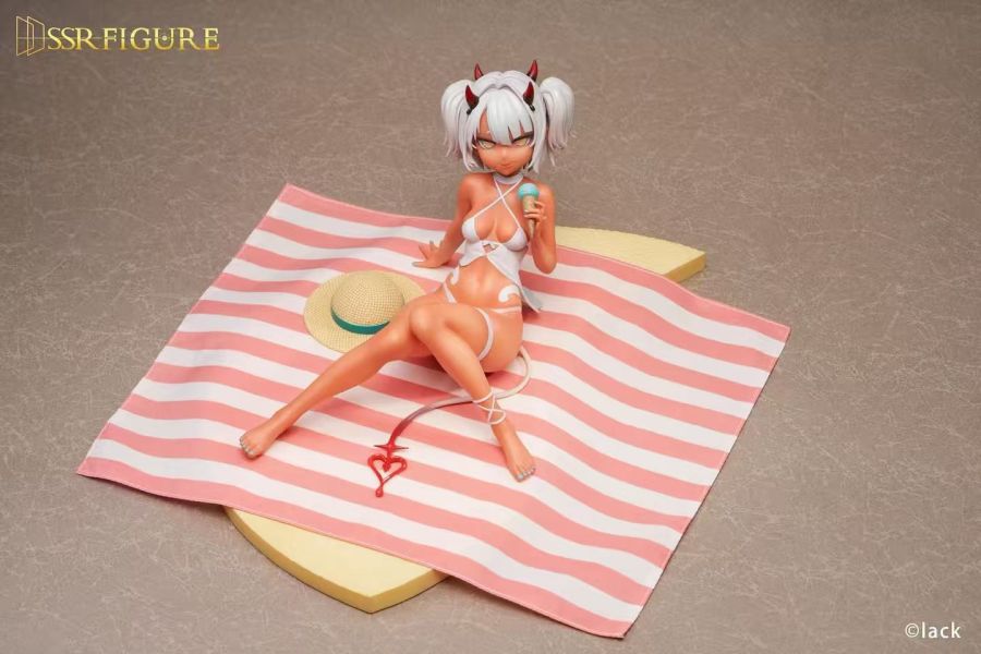 SSR FIGURE 咖啡因醬&暗精靈舞娘 夏日Ver. 