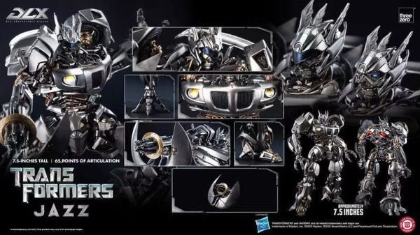 正版授權 Threezero 19cm DLX 變形金剛 爵士 
