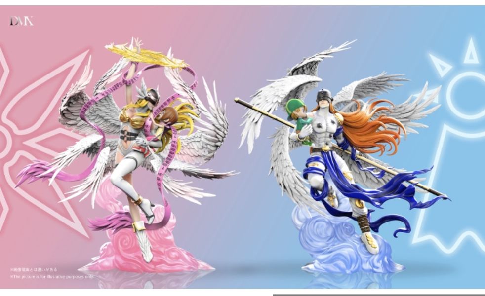 DMX STUDIO 數碼寶貝一代騎乘第六彈/第七彈（天使獸&阿武 天女獸&嘉兒） 