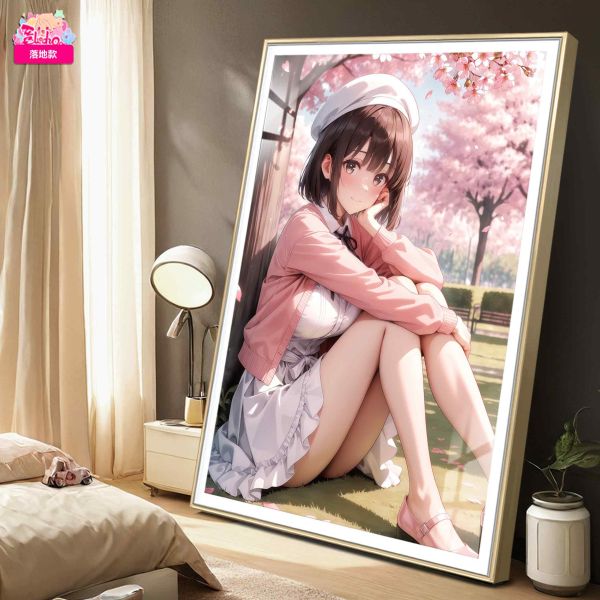 阿喵畫社 櫻花季 加藤惠 裝飾畫 