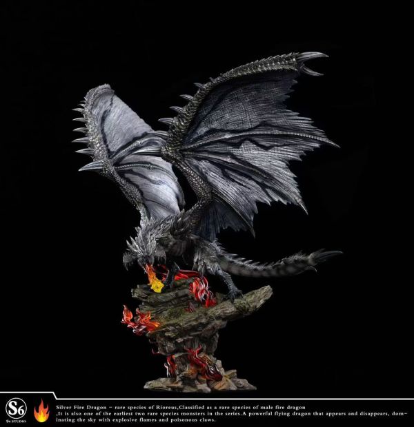 【現貨】S6工作室 怪物獵人共鳴系列（銀火龍&蒼火龍&雄火龍） 