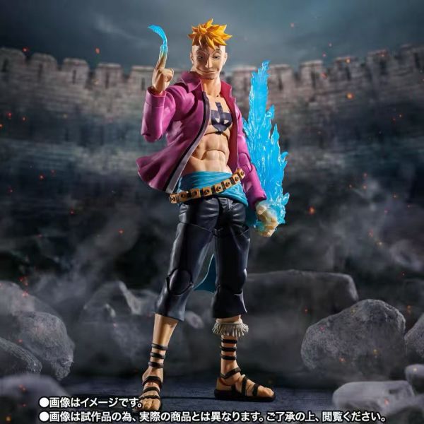 正版授權 TAMASHII 萬代魂 魂限定 S.H.Figuarts 不死鳥 馬爾科 