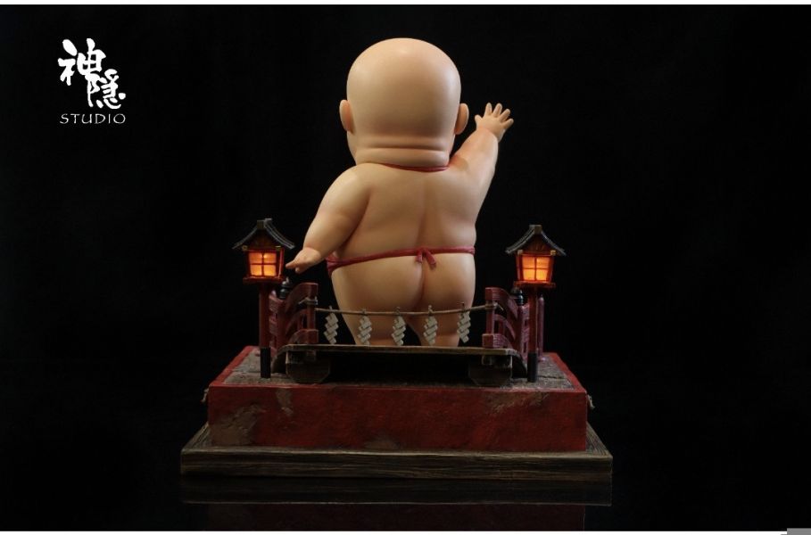 神隱工作室 遇見系列 揮手的坊寶寶 