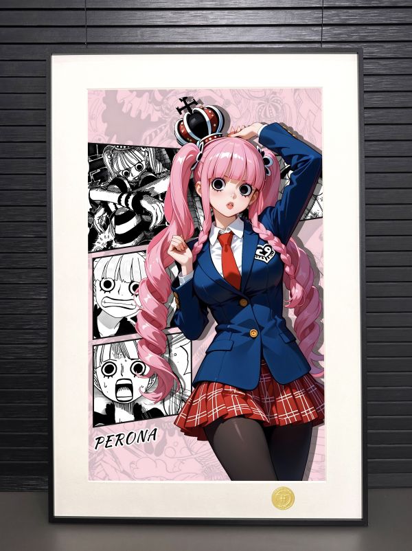 H2工作室 《佩羅娜》海賊王幽靈公主裝飾畫 