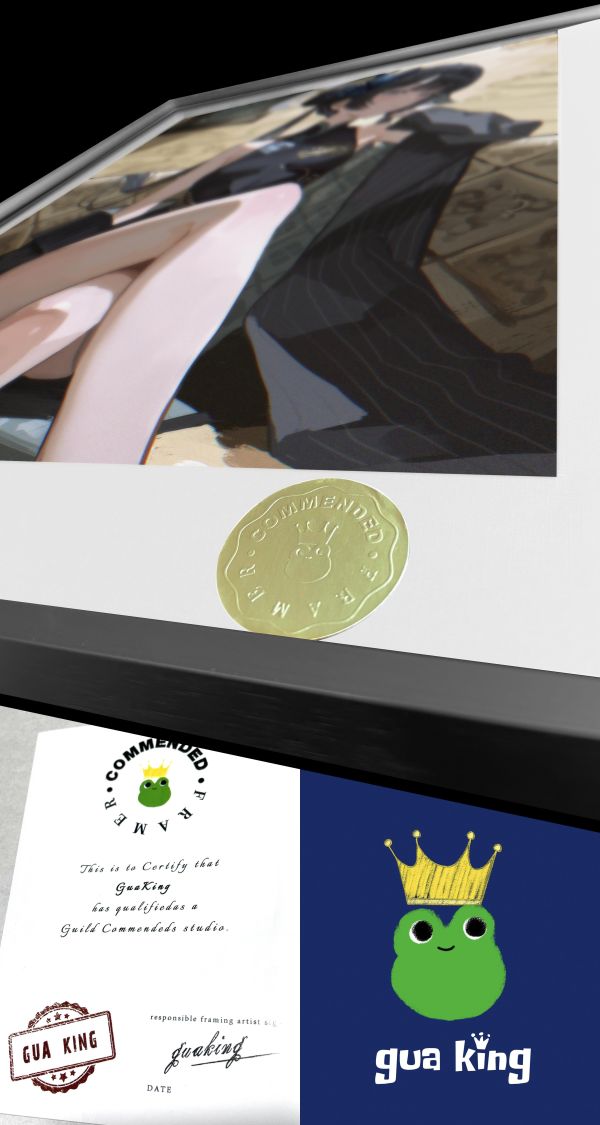 皇呱《傲嬌龍華妃咲》蔚藍檔案傲嬌三星學生裝飾畫 