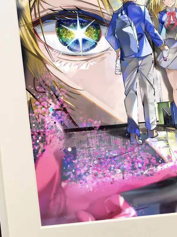 星空《星野阿庫亞露比》星野愛我推的孩子瑠美衣愛久愛海裝飾畫 
