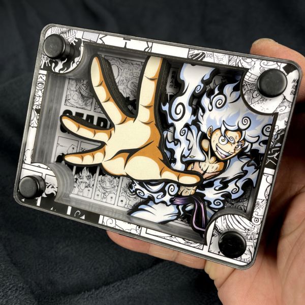 萌萌匠 海賊王尼卡魯夫亞克力卡磚擺件 