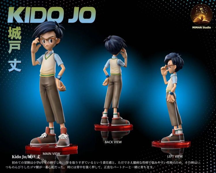 【補款】迷漫MIMAN Studio 主角團數碼世界圖鑑人物共鳴第三彈 城戶丈（阿助）&哥瑪獸 