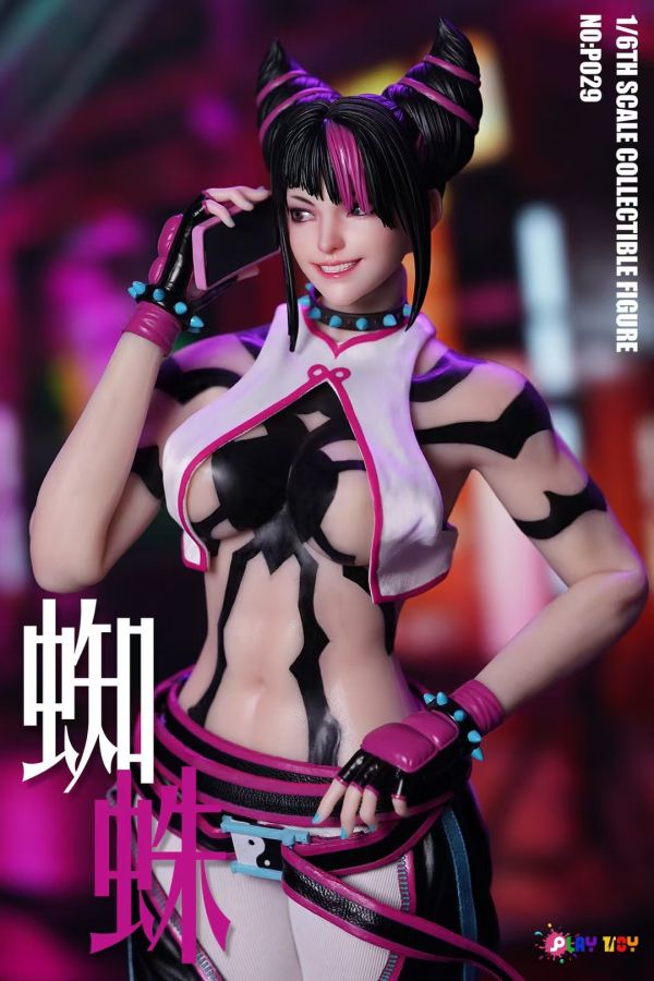 正版授權 PLAY TOY 1/6 蜘蛛女特工6代 