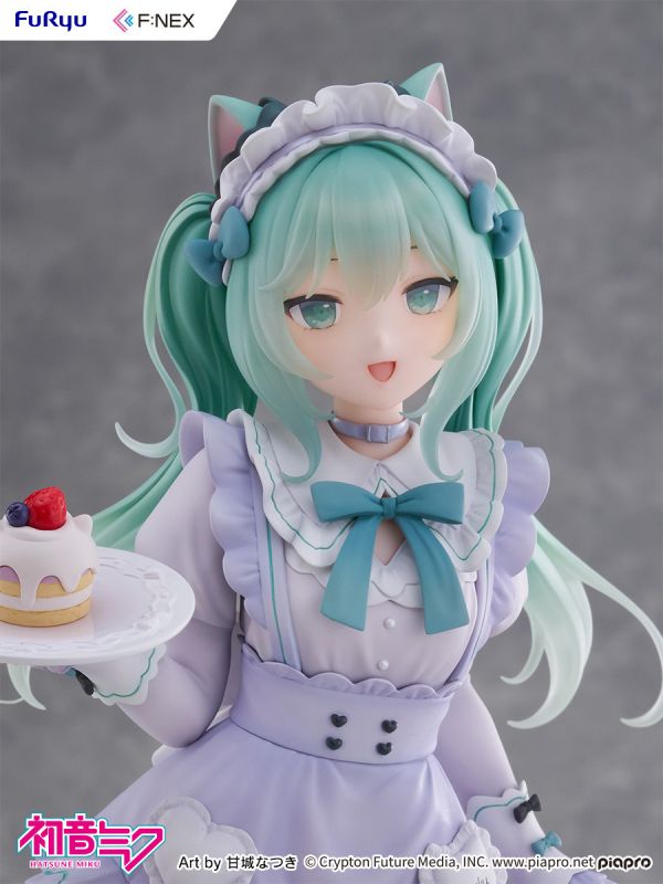 正版授權 F:NEX 初音未來 X 甘城貓貓 貓耳女僕裝 