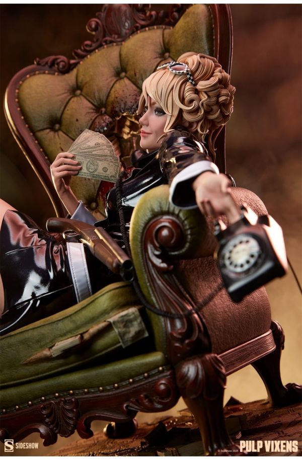 正版授權 Sideshow 46cm Pulp Vixens系列 殺手歸來 