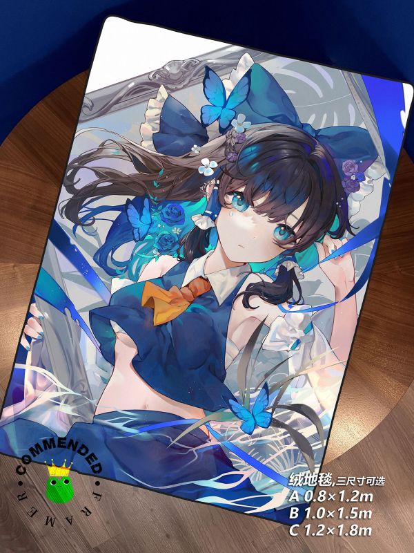 皇呱《可愛女巫》東方Project博麗靈夢裝飾畫 