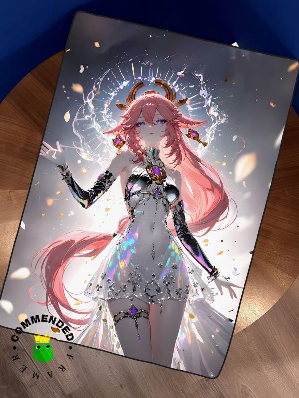皇呱 《八重神子》原神稻妻宮司大人裝飾畫 