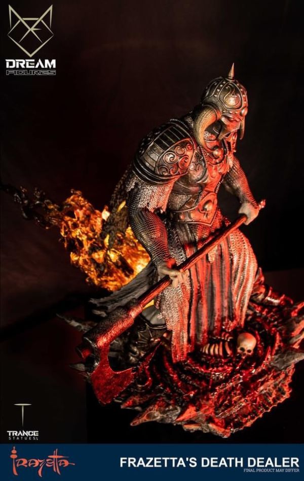 Dream Figures 弗蘭克·弗雷澤塔 Frank Frazetta 死亡交易者1/4雕像 
