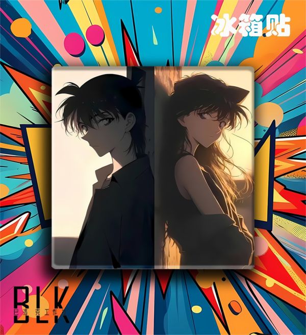 巴洛克 新蘭名偵探柯南裝飾畫/冰箱貼 