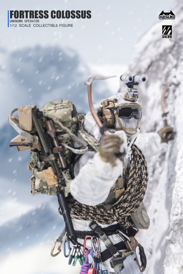 HASUKI 1/12 黑色行動 雪山幽靈 