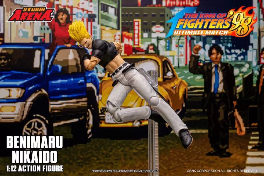 正版授權 STORM COLLECTIBLES 1/12 KOF 拳皇98 二階堂紅丸 