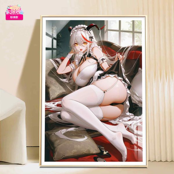 阿喵畫社 女僕埃吉爾裝飾畫 