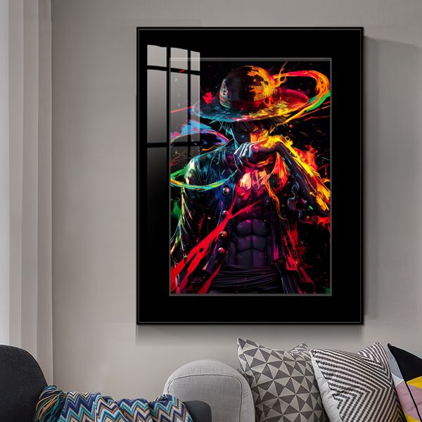 JUZI橘子工作室 不敗意志：魯夫裝飾畫 