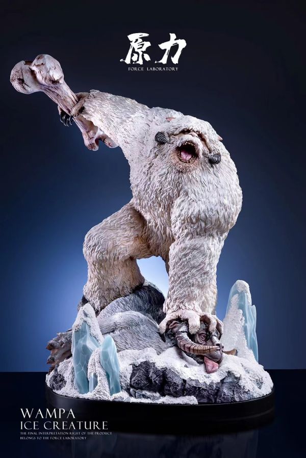 原力實驗室Wampa冰獸雪怪雕像 