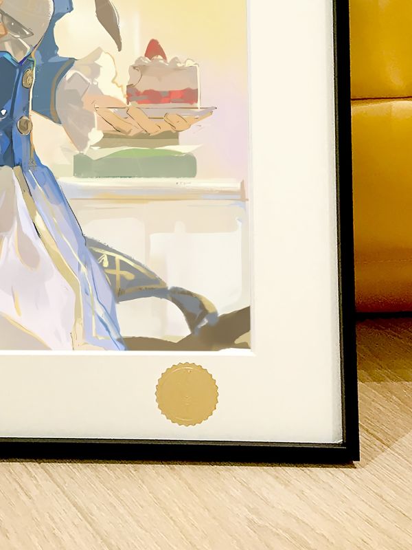 星空《蛋糕saber》阿爾託莉雅·潘德拉貢Fate/stay night裝飾畫 