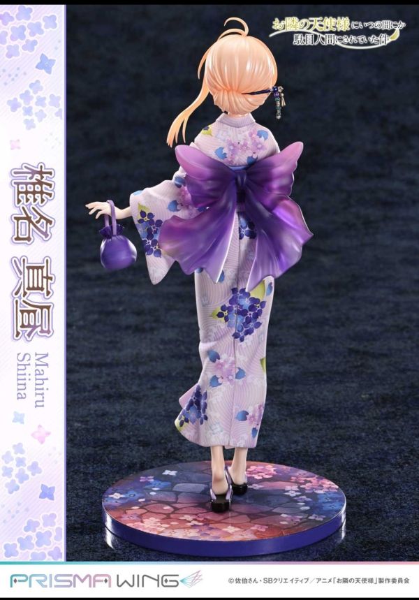 正版授權 Prisma Wing 1/7 關於我在無意間被隔壁的天使變成廢柴這件事 椎名真晝 