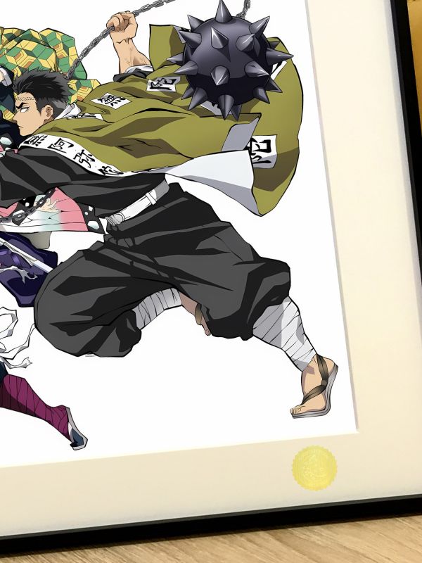 星空《出擊九柱》鬼滅之刃無限城篇裝飾畫 