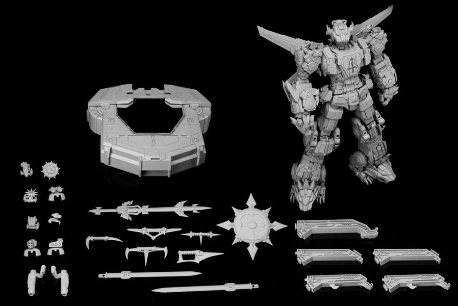 【補款】正版授權 重燃 萬獸王 百獸王合金成品模型 