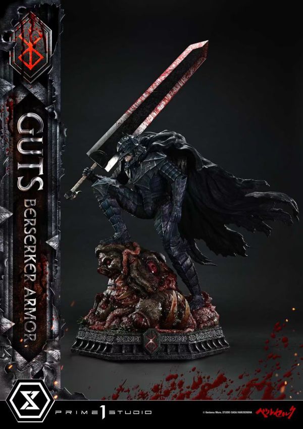 正版授權 Prime 1 Statue 1/4 劍風傳奇 格斯 狂戰士甲冑版 