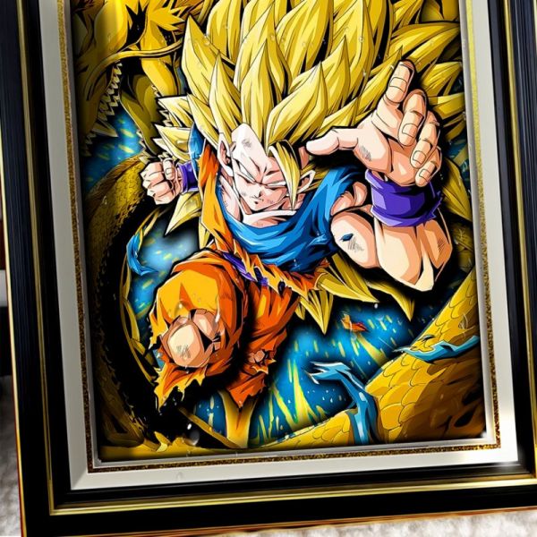 阿喵畫社 超3孫悟空立體畫 