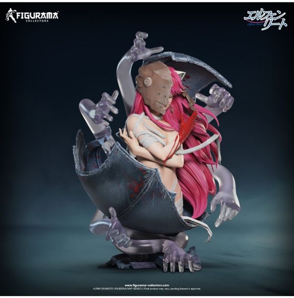 正版授權 石油廠Figurama《妖精的旋律》Elfen Lied 露西Lucy 1/4胸像 