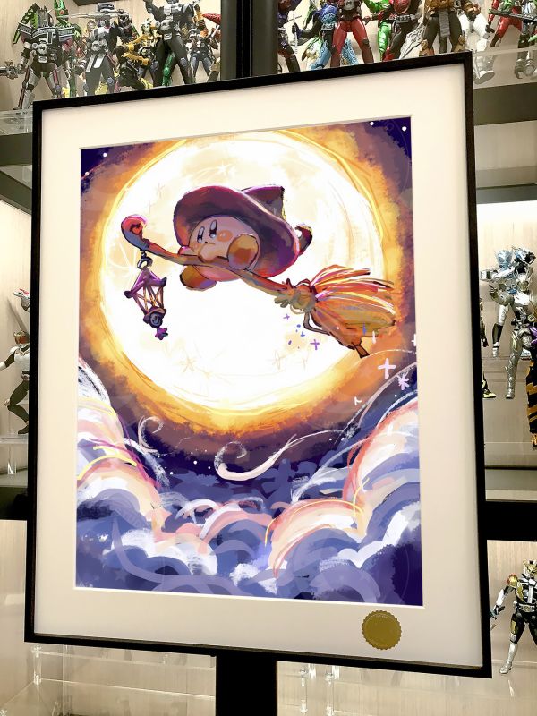 星空《魔法星之卡比》Kirby卡比之星Switch裝飾畫 