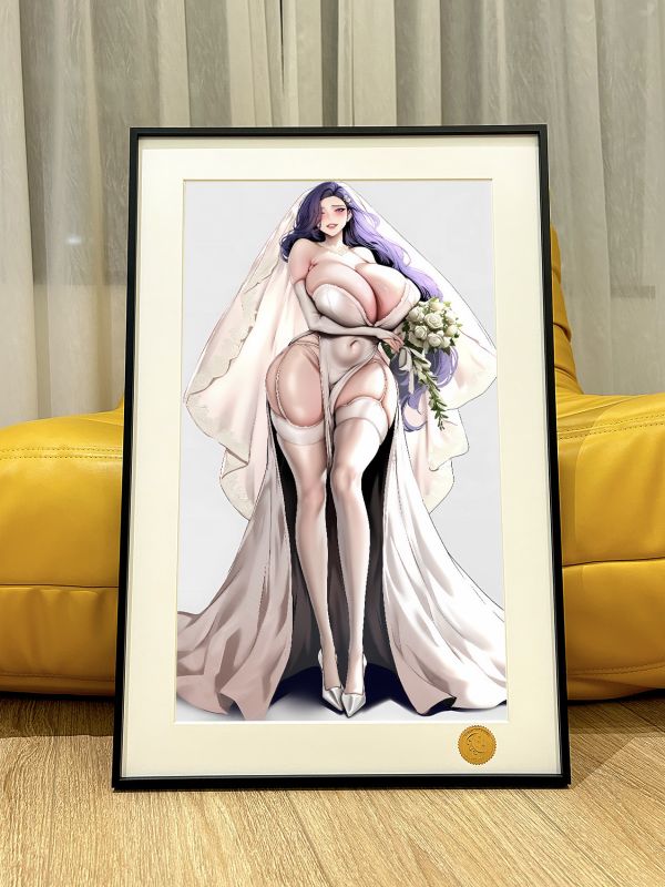 星空《花嫁金美庭》Kim Mi-jung美麗新世界裝飾畫 