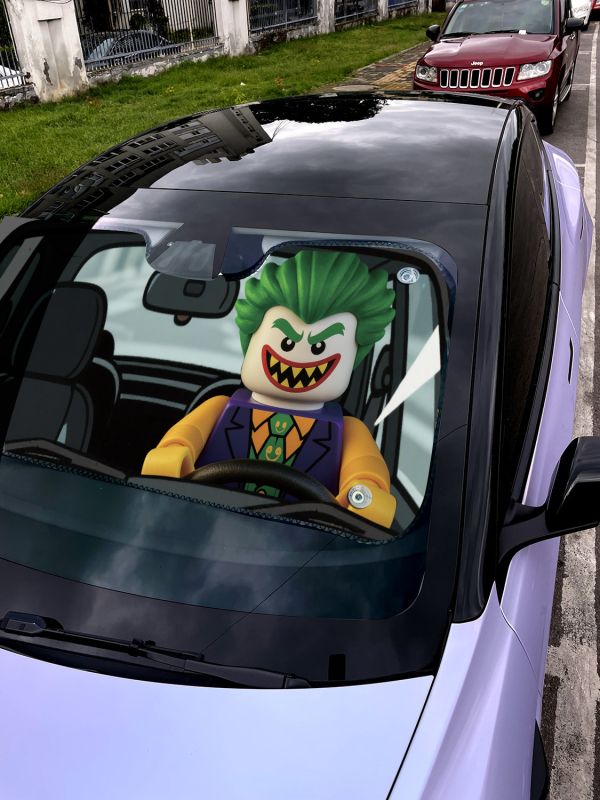 千鳥社 《汽車前擋遮陽-小丑》開車蝙蝠俠小丑黑暗騎士joker 