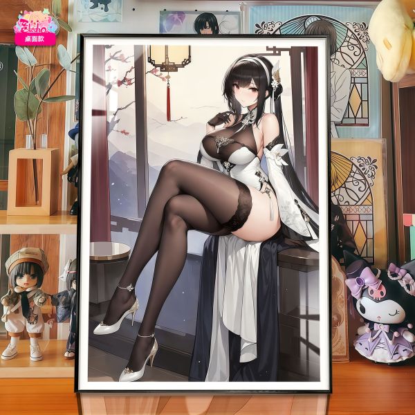 阿喵畫社 墨紗韻 鎮海裝飾畫 