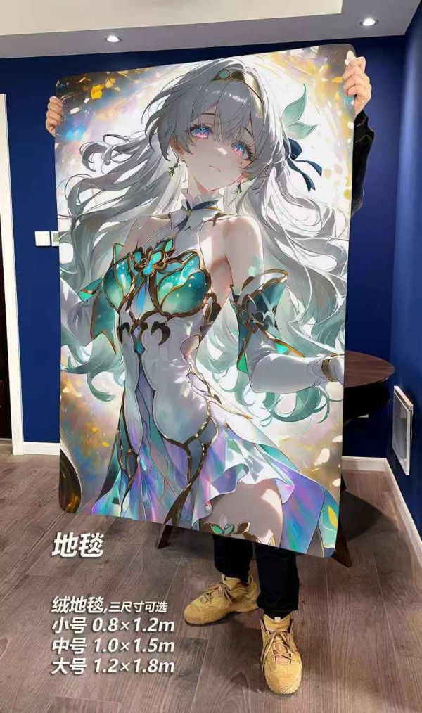 皇呱 《覺醒流螢》崩壞星穹鐵道流螢螢火蟲飛蠅撲火向死而生格拉默的餘燼周邊裝飾畫 