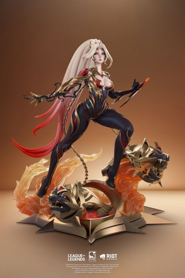 正版授權 PureArts 1/6 英雄聯盟 Kai Sa 虛空之女 卡莎 雕像 