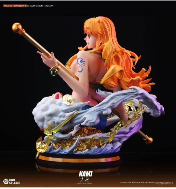 UNO工作室 海賊王 1/4 NAMI 娜美桌擺件胸像 