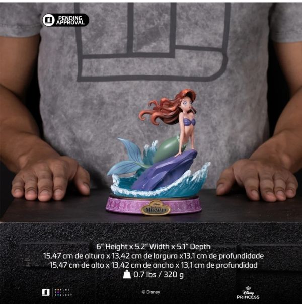 正版授權 Iron Studios 迪士尼系列 茉莉公主&愛麗兒 