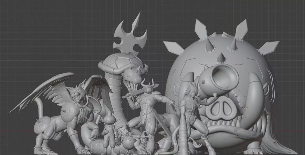 獨角獸 十二帝魔系列 皇蛇獸 
