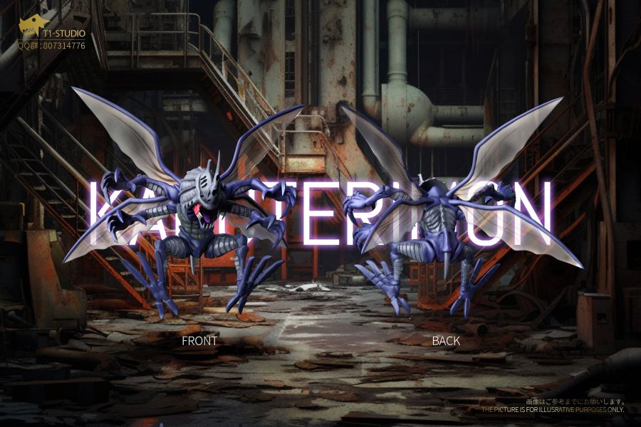 【補款】T1-studio 數碼寶貝-主角團成熟期系列-比多獸（飛翔狀態） 雙比例 