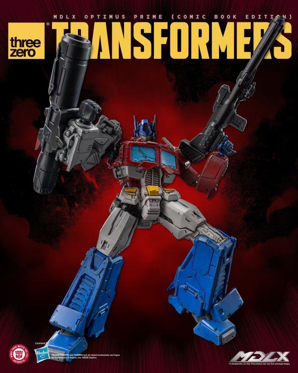 正版授權 Threezero 變形金剛 MDLX 擎天柱 漫畫版 