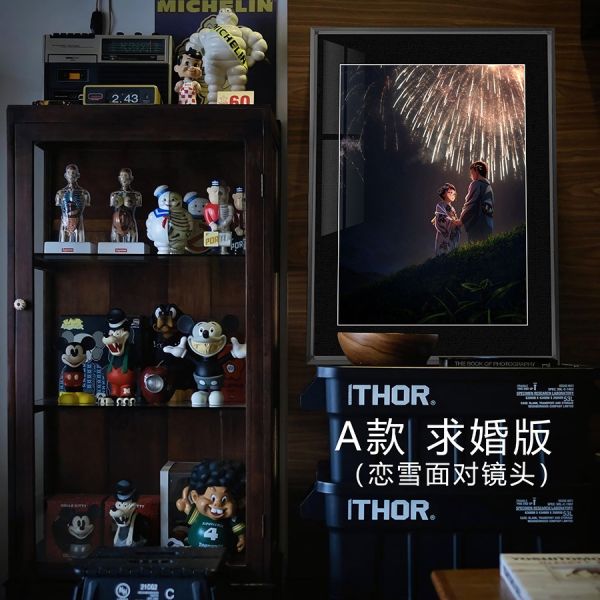 千鳥社《戀雪狛治求婚》裝飾畫 