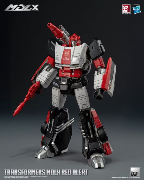 Threezero 15cm MDLX 變形金剛 Red Alert 紅色警報 