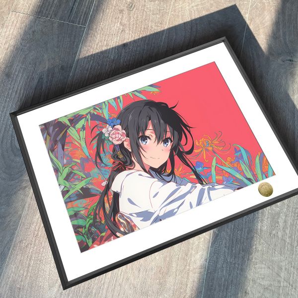 皇呱《日式雪之下雪乃》我的青春戀愛物語果然有問題裝飾畫 