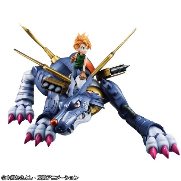 正版授權 MegaHouse MH GEM數碼寶貝石田大和鋼鐵加魯魯再版 