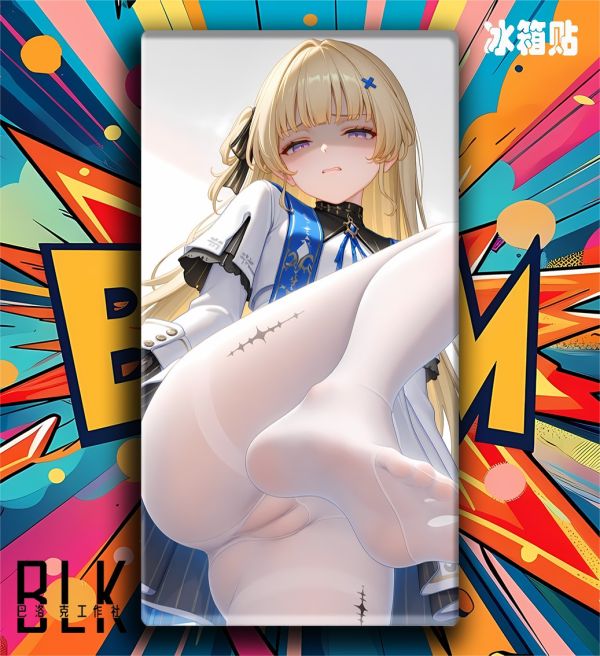 巴洛克 菲比鳴潮動漫遊戲二次元裝飾畫/冰箱貼 
