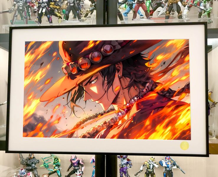 星空 《火焰艾斯》海賊王op波特卡斯·D·艾斯燒燒果實裝飾畫 