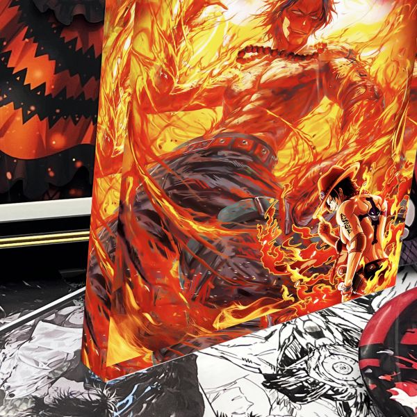 阿喵畫社 火拳艾斯卡磚 