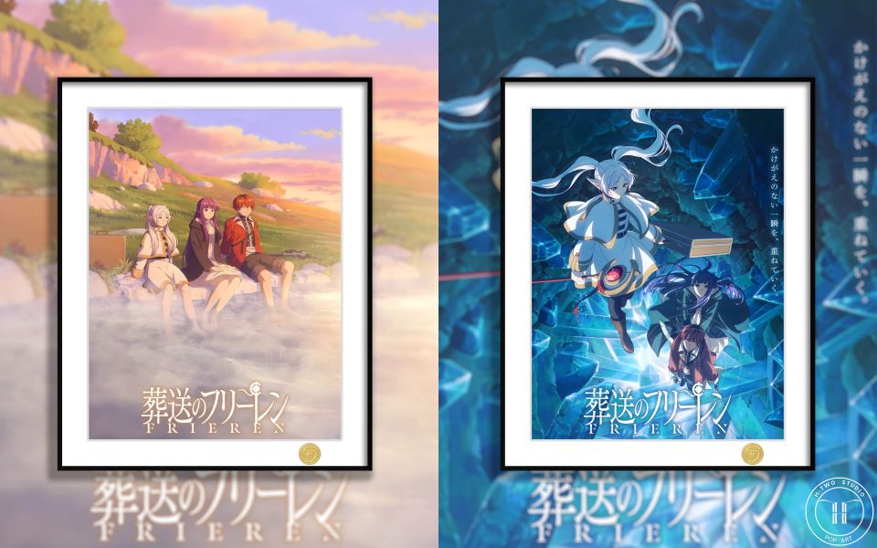 H2工作室《葬送的芙莉蓮第二季》芙莉蓮菲倫休塔爾克裝飾畫 